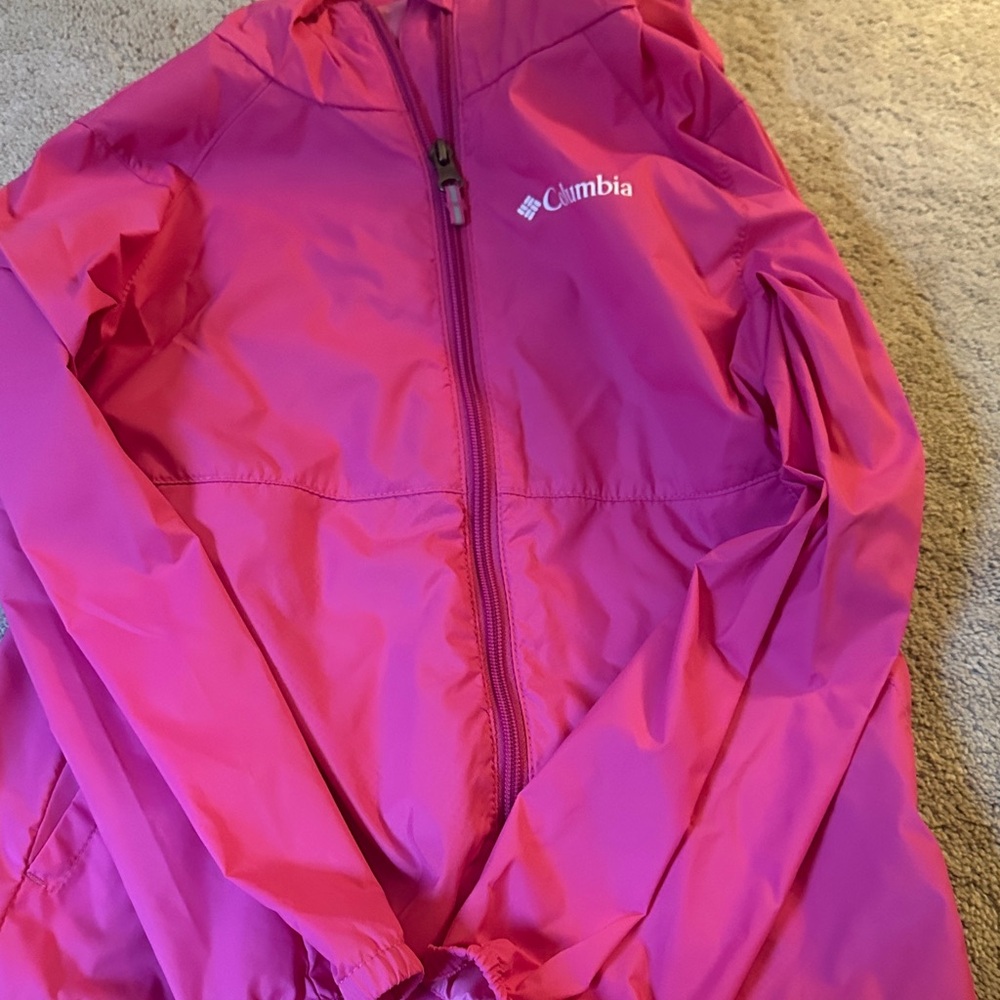 Columbia Vibrant Pink Outdoor Jacket